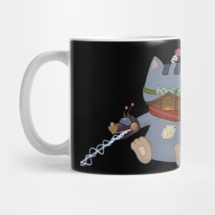 A Space Robot Warrior Cat Mug